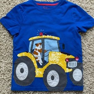 Mini Boden Boy Color Change Sequin T-shirt